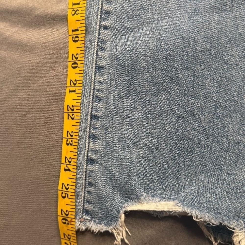 LOFT High Waist Flare Crop Light Wash Jeans, Size 4 - Picture 7 of 8